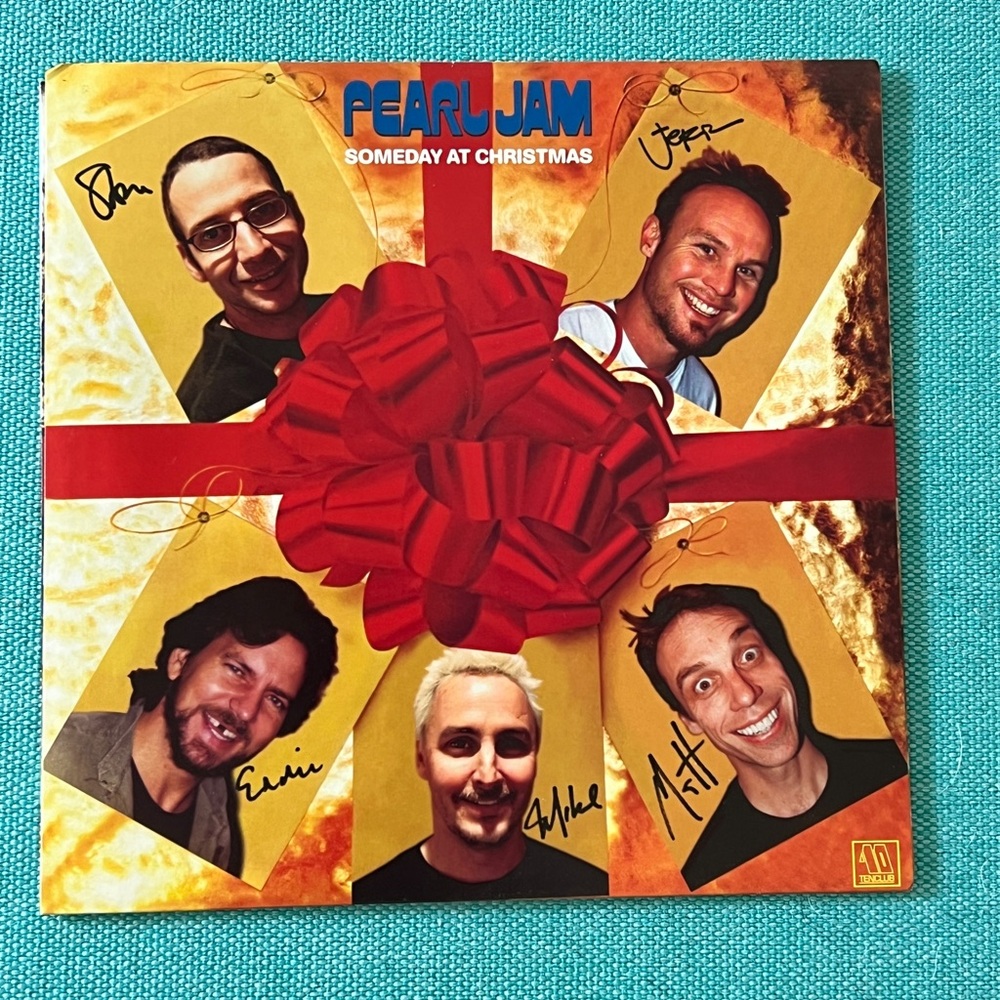 Pearl Jam Someday at Christmas 7" Vinyl